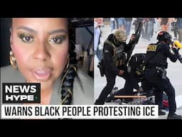 Black Woman Demands Black People Boycott 'Mexican Immigration Protest': "Not Our Fight" - HP News