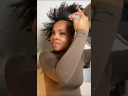 My simple high puff routine when I don’t have time for wash day! #twostrandtwist #protectivestyles