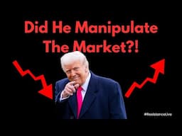MARKET MANIPULATION?! Trump's Friends Get RICHER off Tariff Mess