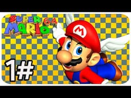Super Mario 64 - Gameplay Walkthrough 100% (HD) Part 1 - Opening & Bob-omb Battlefield