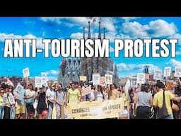 Anti-Tourism Protests in Barcelona May 18, 2025
