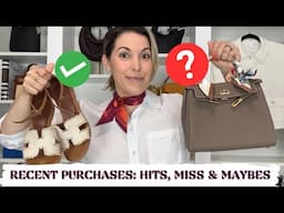 RECENT PURCHASE HITS or MISS?! 🛍️ Shoes, Wallets & of course...Bags!