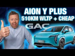 Aion Y Plus Coming for Europe, UK & Australia – Full Specs, 510k WLTP BARGAIN