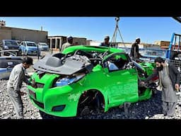 Complete Car Restoration!  Inside the Secret World of Scrapped Car Reassembly
