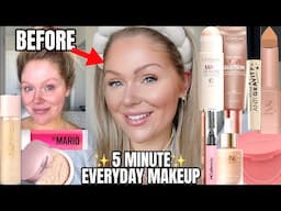 Easy Everyday *5 Minute* Makeup Routine 2025 | Chatty Life Update, Mom Life & more! Kelly Strack