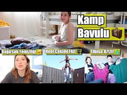Bavul Doldurma + Elbise Krizi👗🧳 KOLONOSKOPİ HAZIRLIĞI!😵‍💫 Eşimle Reel Çekimi FAIL ve Alışveriş
