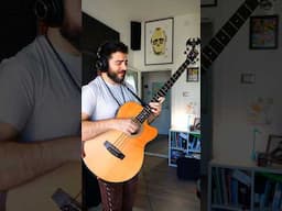 A piece from my new Album 👀 #bass #acoustic #guitar