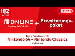 Neue Funktionen für Nintendo 64 – Nintendo Classics (Nintendo Switch Online + Erweiterungspaket)