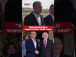 Özel, Kılıçdaroğlu'nun İmamoğlu'na "Kurultay tertemiz" dediğini söyledi