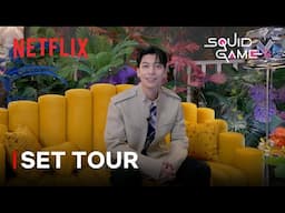 Set Tour With Wi Ha-jun | Squid Game Season 3 | Netflix [ENG SUB]