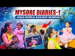 ನೇಸರ ಜೊತೆ ನಾನು, ಯಶು ಮೊದಲ ಬಾರಿಗೆ ಮೈಸೂರಲ್ಲಿ ❤️ Family Small Trip #dailyvlog #family #daughter