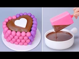 PINK vs PURPLE Cake Decorating Ideas | So Yummy Cakes  Perfect Cake Tutorials