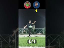 Ronaldo vs Lewandowski | Challenge ⚽#ronaldo #lewandowski #challenge #shorts #cr7 #short #football