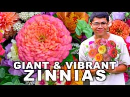 How to Grow Giant Vibrant Zinnias