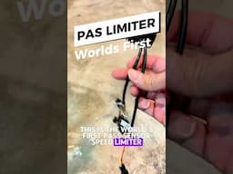 Worlds first PAS sensor based Speed limiter for your fast ebike