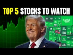 🚨TOP 5 STOCKS TO WATCH THIS WEEK BEFORE BIG TECH REPORTS EARNINGS