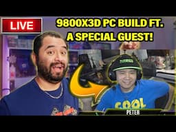 A 9800X3D PC build w/ Peter of MiredMedia (formerly EVGA)! LIVE IN STUDIO! [CG Weekly #375]