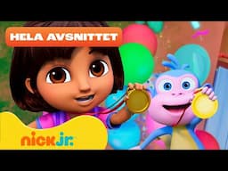 NYTT Dora-avsnitt! 🎁 Dora och Boots öppnar den mystiska presenten från trollet! | Dora och Vännerna