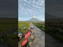 semeru pagi ini indah 🌿⚡️ #metalcilik