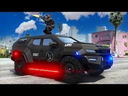 Building FUTURISTIC SWAT Truck in GTA 5 RP!