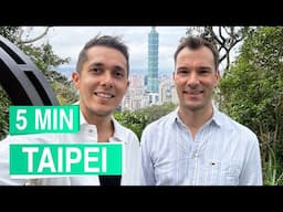 Taipei in 5 minutes 🥟🧋 Highlights in the capital of Taiwan