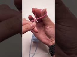 How to COLOUR CHANGE in crochet #crochettutorial #crochettechniques #howtocrochet #beginnercrochet