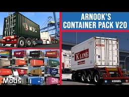 ETS2 1.54 ★ ARNOOK'S CONTAINER PACK V20 | Euro Truck Simulator 2 Mods