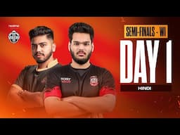 [HINDI] realme BMPS 2025 | Group A, B, C & D | Semi Finals Week 1 - Day 1