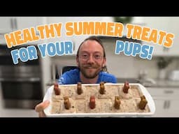 The BEST Dog Popsicle Recipe! | Frozen Yogurt Pupsicles