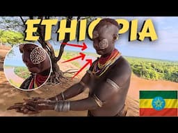 Why This Tribal Woman Has The Hole In Her Lip - Omo Valley, Ethiopia 🇪🇹 (fascinating)