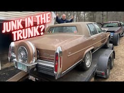 NO KEY! 🔑 What 37 Year Old Artifacts we found in the trunk of the 1988 Cadillac Brougham