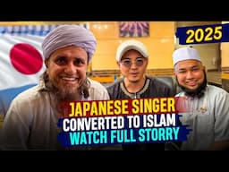 How Japanese Singer Converted To Islam Watch Full Interesting Story - Mufti Tariq Masood Vlogs 2025