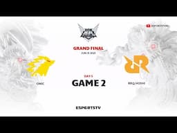 ONIC vs RRQ Hoshi GAME 2 GRAND FINAL MPL ID S15 | RRQ VS ONIC ESPORTSTV