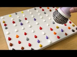 Iron Scrubber Painting / How to Paint a Forest / Easy Creative Art