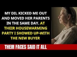 My DIL kicked me out and moved her parents in—the next day, I walked in with the buyer of the house