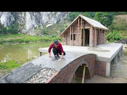 180 Days of Building a Floating House, A Girl's Passion - Swiss Architecture, Natural Stone Cladding