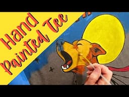 Hand Paint T-Shirts With Custom Designs - No Experience Needed