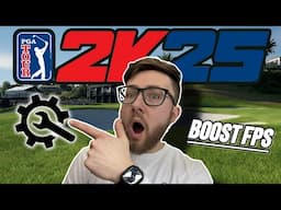 How to fix stuttering in PGA 2K25!