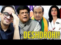 PIYUSH GOYAL ON DESHBHAKTI | DHRUV RATHEE BACKLASH | SUDHANSHU TRIVEDI | GODI MEDIA & ADANI!