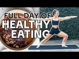 Full day of HEALTHY EATING for Fitness Goals & Skin Health