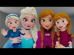 Elsa And Anna Have Babies!( Frozen Animation!)