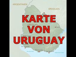 KARTE VON URUGUAY