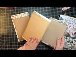 Decorating Pre-made Flip Pages #roxysweeklychallenge