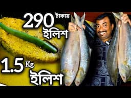 কলকাতায় 290 টাকায় পদ্মার ইলিশ মাছের 12 পদ সঙ্গে ভাত,1.5kg ইলিশ ঘরে পৌঁছে গেলো, Ilishonline.com |