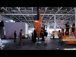 Behind the scenes of Art Basel: Installing Arlene Shechet