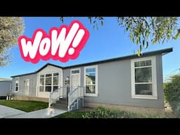 100% WOW FACTOR inside this UNIQUE mobile home! Prefab House Tour