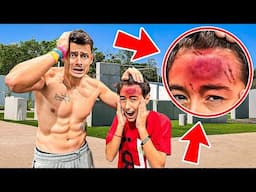 ACCIDENTE del NIÑO PARKOUR en el gimnasio...🤕| Álex Segura LR
