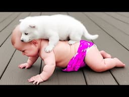 🔴 [LIVE] Cutest and Funniest Babies PLAY WITH ANIMALS COMPILATION || Cool Peachy🍑