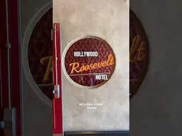 A look at the newly redesigned Gable & Lombard suite at the Hollywood Roosevelt Hotel #hoteltour
