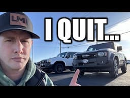 Car Salesmen are CALLING IT QUITS! Dealers begin to panic!